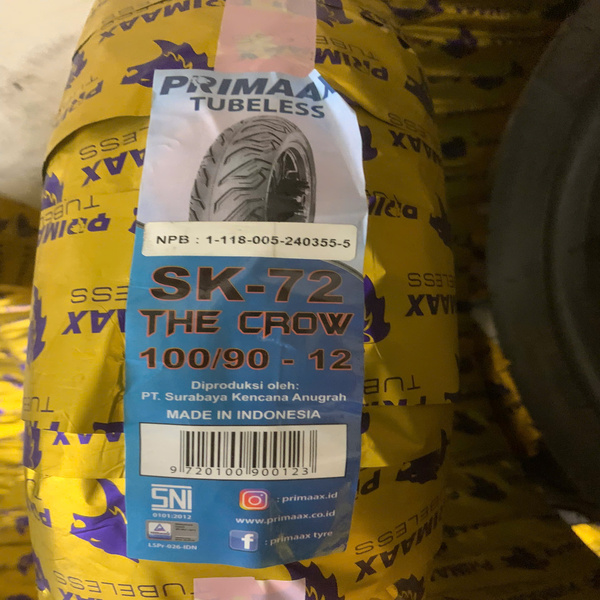 Vỏ Primaax SK72  không ruột